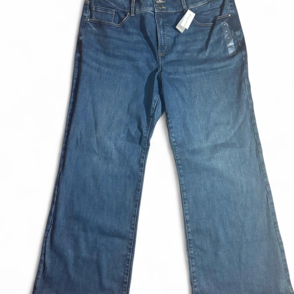 Lane Bryant Dark Blue Flare Jeans